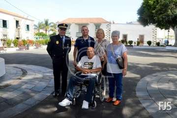 Condecoraciones para tres agentes de la Policía Local de Telde (Foto Antonio Alí y Francisco Javier Santana)